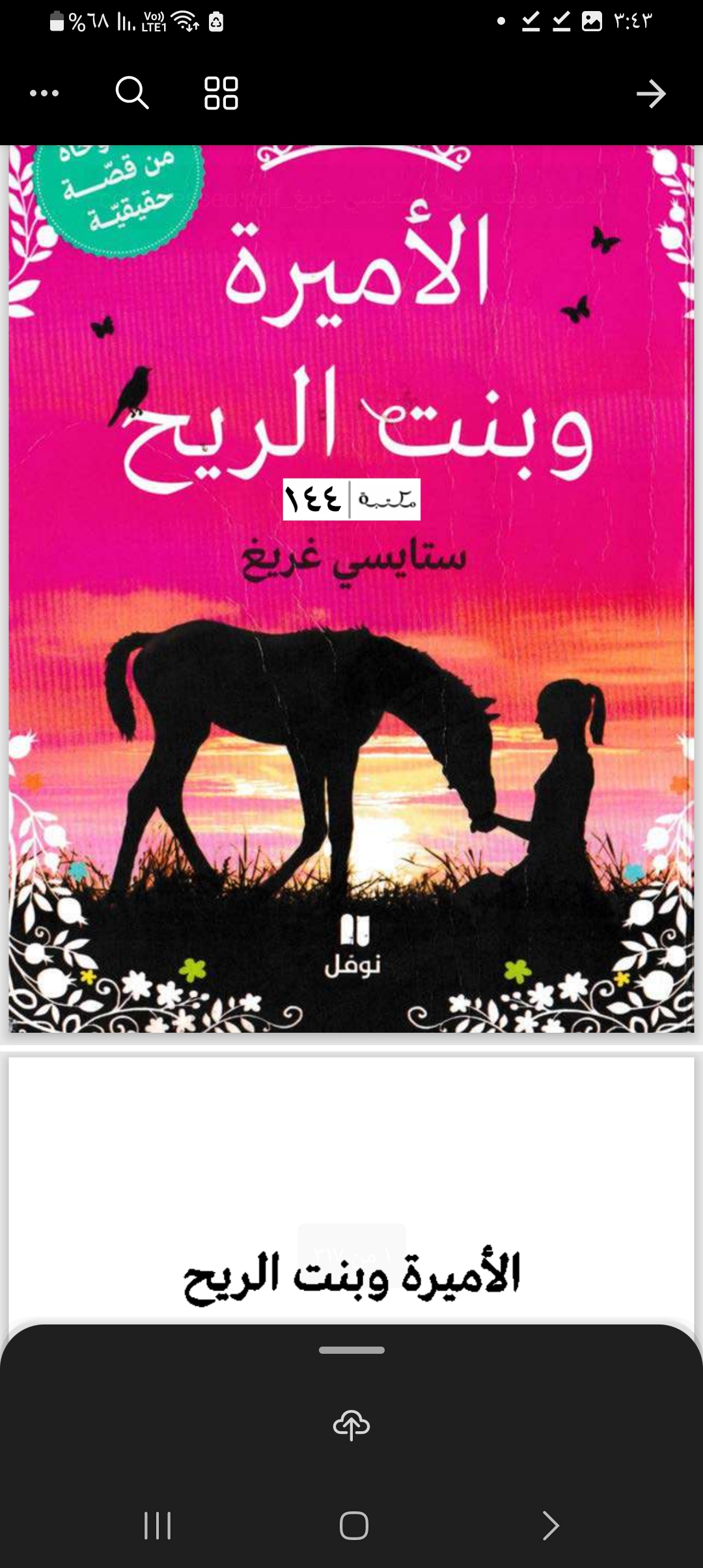 الاميرة وبنت الريح